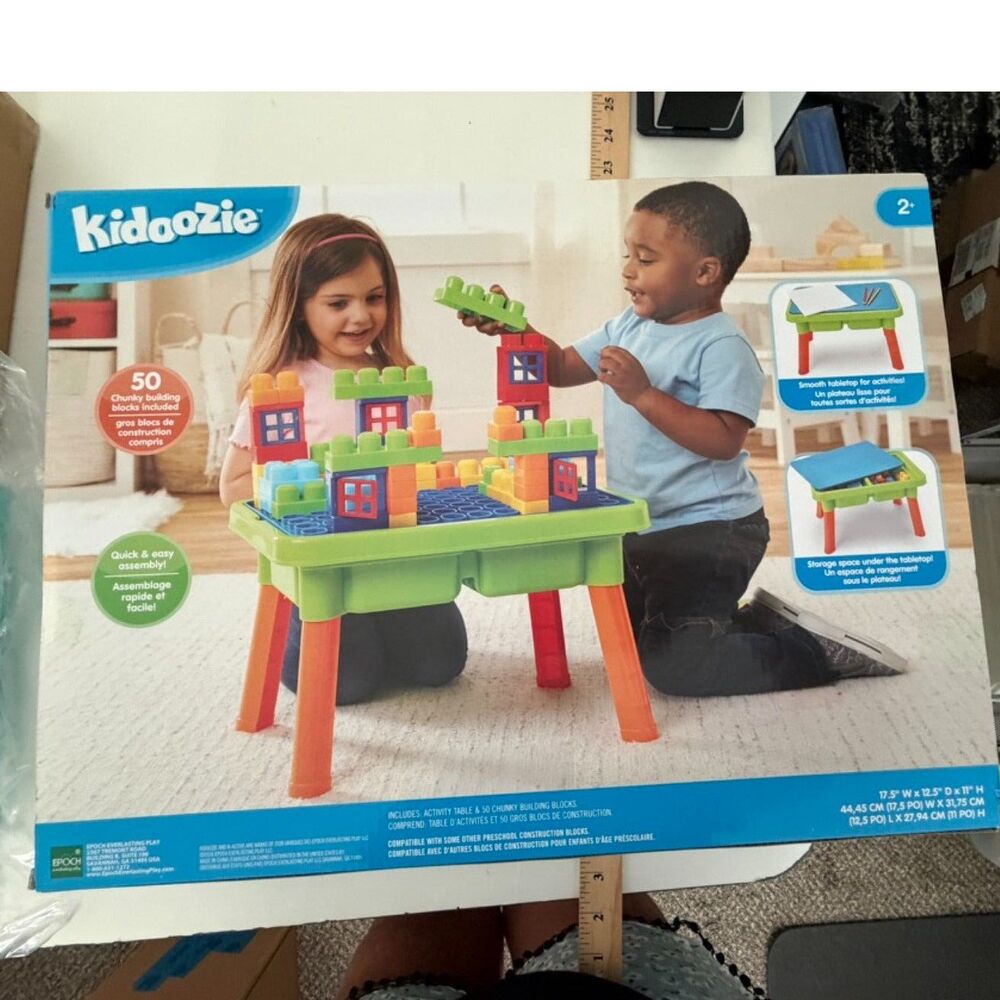 Kidoozie - Little Builders Activity Table